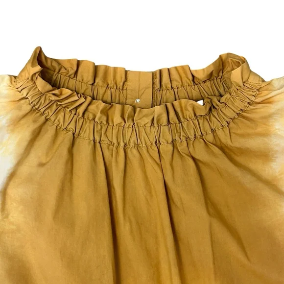 Sea New York Zelda Top Women’s Size 6 Colorful Dip Dye Flutter Sleeves Cotton - Picture 5 of 14